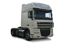 Lorry Hire London - 44 Tonne Sleeper Truck - Truck hire London