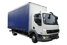 Lorry Hire London - 7.5 Tonne Curtain Side Truck - Truck hire London